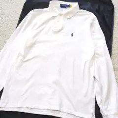 1-68 ポロラルフローレン現行タグ長袖ポロシャツポニー刺繍