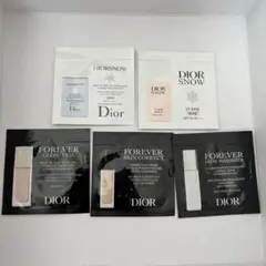 Dior スキンフォーエバー グロウ、Diorスノー　サンプル5パック