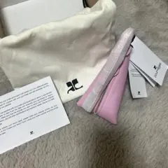 <公式>美品！未使用品courreges pouch クレージュ ポーチのサムネイル