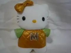 ハローキティ ぬいぐるみ Mの刺繍付き