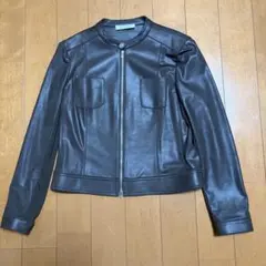 レリアン ネミカ レザー風ジャケット 11号