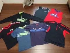 140PUMAプーマ、トレーナー1、Tシャツ4、タンクトップ2、7セット