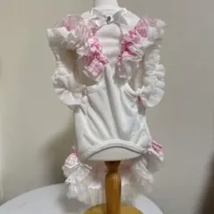 リュクスバーディLuxe フリル付き犬服 サイズS - メルカリ