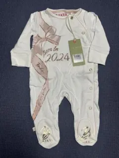新生児用女の子ロンパース【タグ付新品】