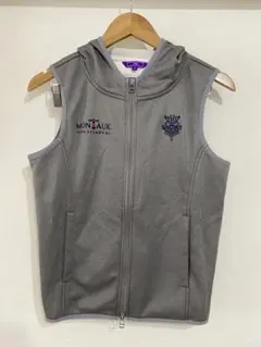 BEAMS GOLF ビームスゴルフ フード付き ベスト Lサイズ グレー BEAMS GOLF ビームスゴルフ フード付き ベスト Lサイズ グレー