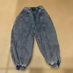 ルルモーメント　ケミカルデニムパンツ　110