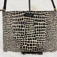 め*め様 【美品】Kate spade NYケイトスペード ジラフ柄 ショルダー