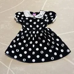 Disney ミニーマウス 水玉ワンピース 95cm