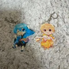 ころんくんるぅとくんアクキー