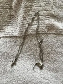 pt900、pt850 プラチナ　ダイヤモンドクロスネックレス★ELLE