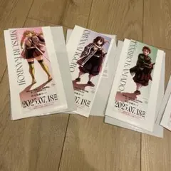 鬼滅の刃無限城編第一章　描き下ろしイラストランダムチケット風カード　5枚