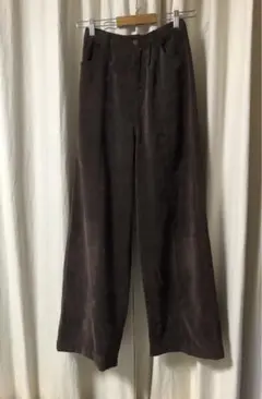 秋口　美品　レトロガール パンツ ブラウン系
