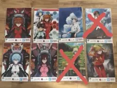 エヴァンゲリオン　一番くじ　J賞　ビジュアルシート　6枚セット