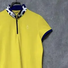 【美品】LOUIS CASTEL ルイカステル ハーフジップ シャツ イエローのサムネイル