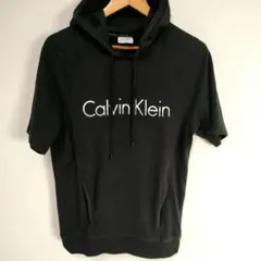 Calvin Klein ブラック フード付きパーカー
