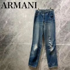 ARMANI JEANS メンズ W70 ブルー デニムパンツ ヴィンテージのサムネイル