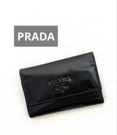 PRADA ブラック キーケース