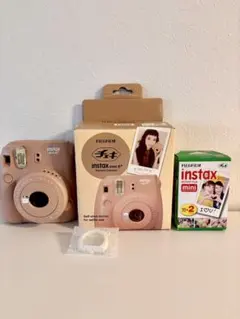 チェキ instax mini 8 ココア フィルム25枚付き