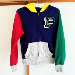 ポロラルフローレン ジップアップパーカー 8（S/P） マルチカラー