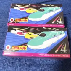 プラレール2個セット はやぶさ＆スーパーはくと まとめ売り