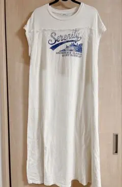 ニコアンド　Tシャツワンピ　ロング丈　カジュアル