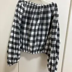 TAMBER チェック柄 長袖カットソー 6T 110-120