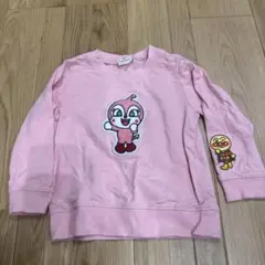 アンパンマン 長袖トレーナー ピンク ドキンちゃん　100㎝のサムネイル