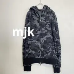 ダブルジェイケイ wjk カモフラージュ ジップアップパーカー 日本製　Mのサムネイル
