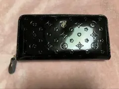 エナメル 長財布 レディース フェアーフェアリー 黒