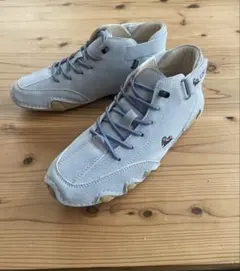 LDECK ライトブルー　スエード　シューズ　スニーカー