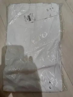 クルーネックTシャツ ホワイト Lサイズ　ユニクロ　UNIQLO