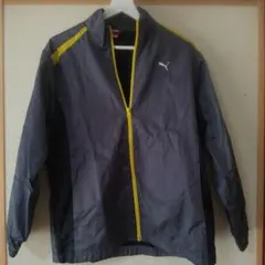 PUMA ジャケット 160 グレー/イエロー