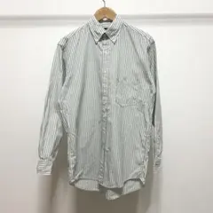 90s/J.CREW/ジェイクルー/ストライプ/シャツ/コットン/長袖のサムネイル