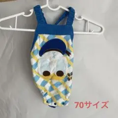 ドナルド　ダック　ロンパース　70 ディズニー　ドナルドダック