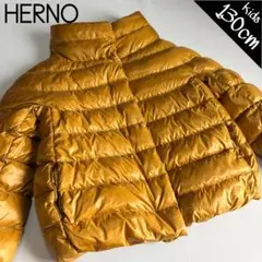 HERNO(ヘルノ)/カーキ/フーテッドライトダウンブルゾン/44/ルーマニア 