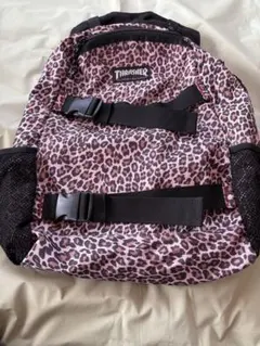 THRASHER スラッシャー レオパード 豹柄 大容量リュック　ピンク