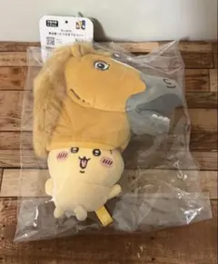 馬を被ったうさぎ マスコット ちいかわ うさぎ