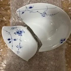 ロイヤルコペンハーゲン ブルーパルメッテ 廃盤品 クレセント