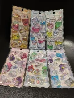 【高評価】動物ウォーターシールB海外限定6枚セット