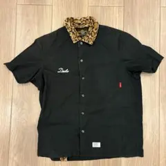 WTAPS DUDE 半袖シャツ レオパード襟 Sサイズ 美中古のサムネイル