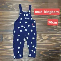 90cm∥オーバーオール∥男児∥星柄∥ネイビー