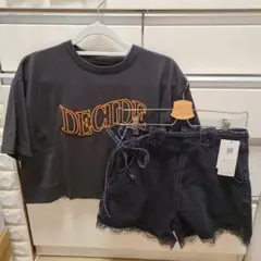 GRL×SHEIN‪‪♡Tシャツ×ショーパン♡コーデ売り♡韓国♡新品タグ