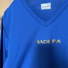 DIADORA ディアドラ　トレーニングウェア　ブルー　Mサイズ