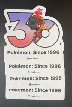 ポケモン 30周年記念 ステッカー 韓国限定 オーガポン - メルカリ