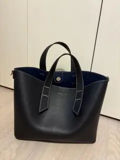 レザー トートバッグ 黒