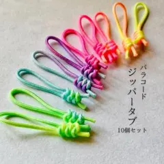 パラコード ハンドメイド　 ジッパータブ 10個セット