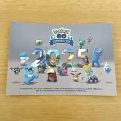 ポケモンセンター コミュニティデイ 2025　ステッカー　1枚