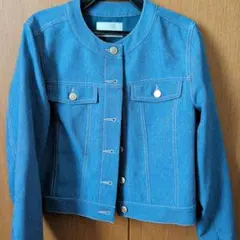 CELFORD ノーカラーデニムジャケット