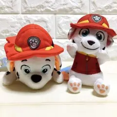 パウパトロール／マーシャルꕤぬいぐるみセット！／ひょこぴょこ 新品タグ付き