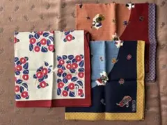 小風呂敷 ランチクロス　3枚まとめ売り　ごまめ屋　夢二